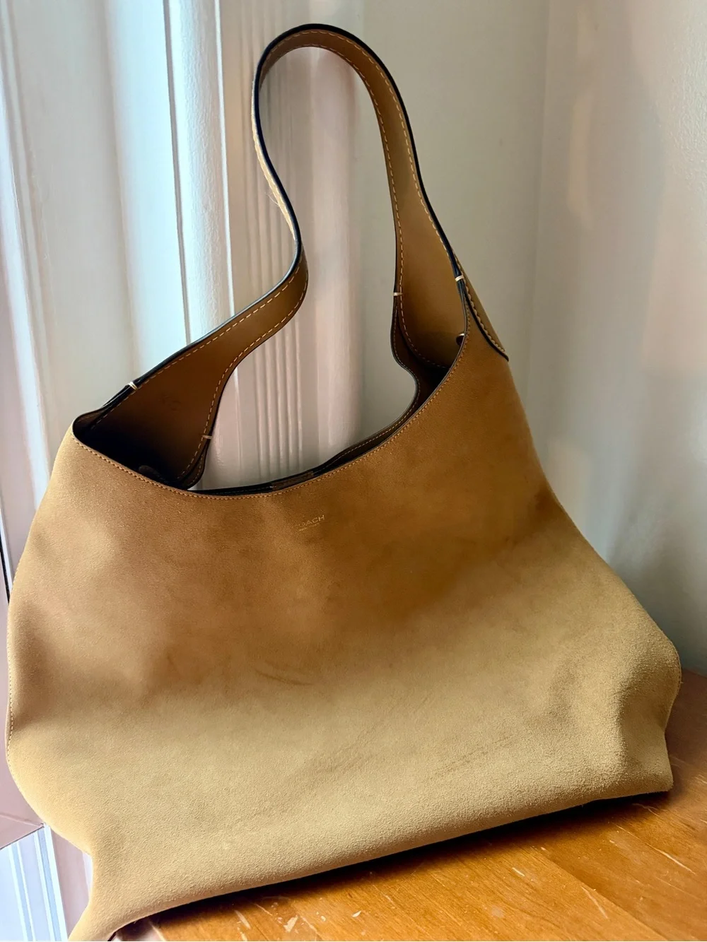 Coach Brooklyn Shoulder Bag 39 on Sand Suede